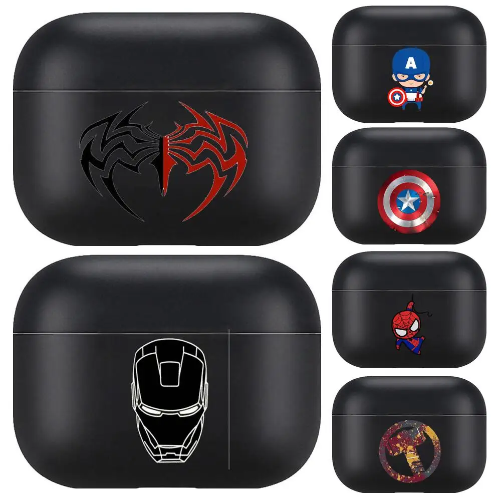 

Marvel Spiderman Iron Man For Airpods pro case Protective Bluetooth Wireless Earphone Cover for Air Pods airpod case air pod