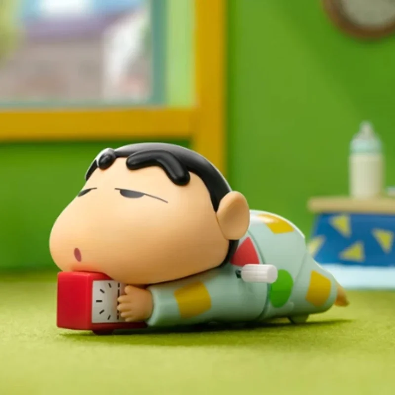 Crayon Shinchan Blind Box Dynamic Shin-Life Series Toys Mystery Фигурка Mistery Caixa Surpresa Модель Подарок на день