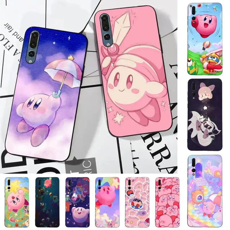 

BANDAI Kirby Phone Case for Huawei P30 40 20 10 8 9 lite pro plus Psmart2019