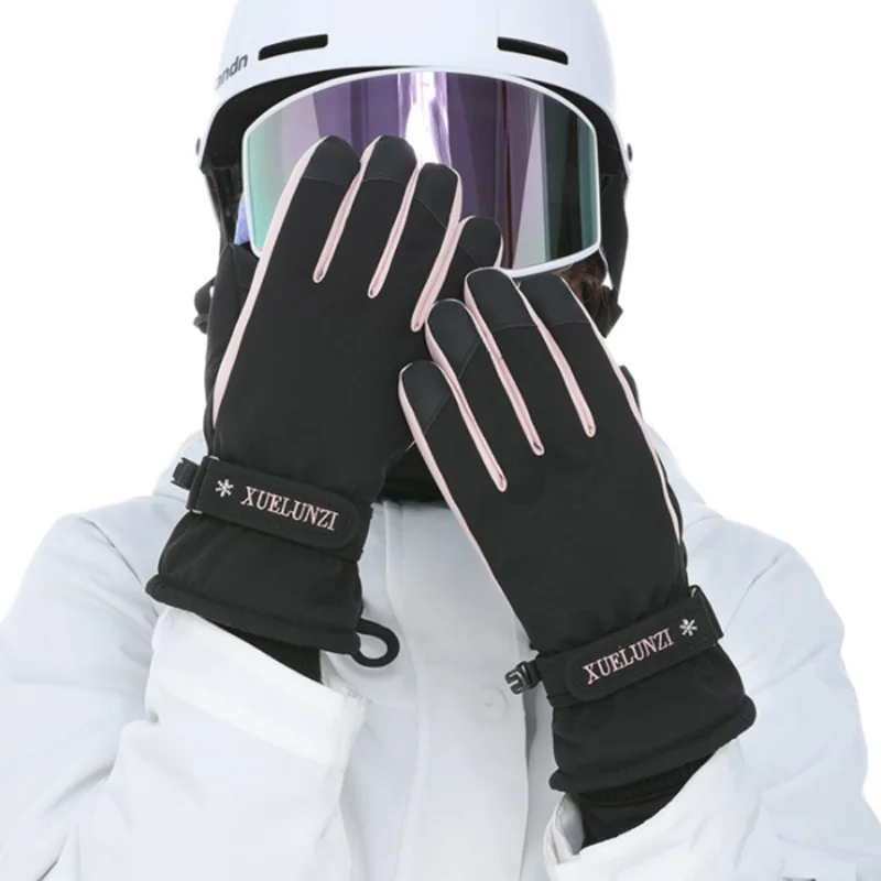 

Men Women Skiing Snowboard Waterproof touch Gloves Warm Touchscreen Cold Weather winter mittens Snowmobile Ski Gloves