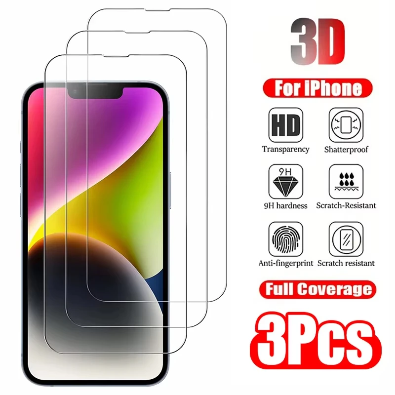 Фото 1-3 шт. HD защитная пленка для экрана с полным покрытием для Xiaomi Redmi 13C 15C 14C 15 13 12C 10C 14R 12 A5 Защитная прозрачная пленка из закаленного стекла №1