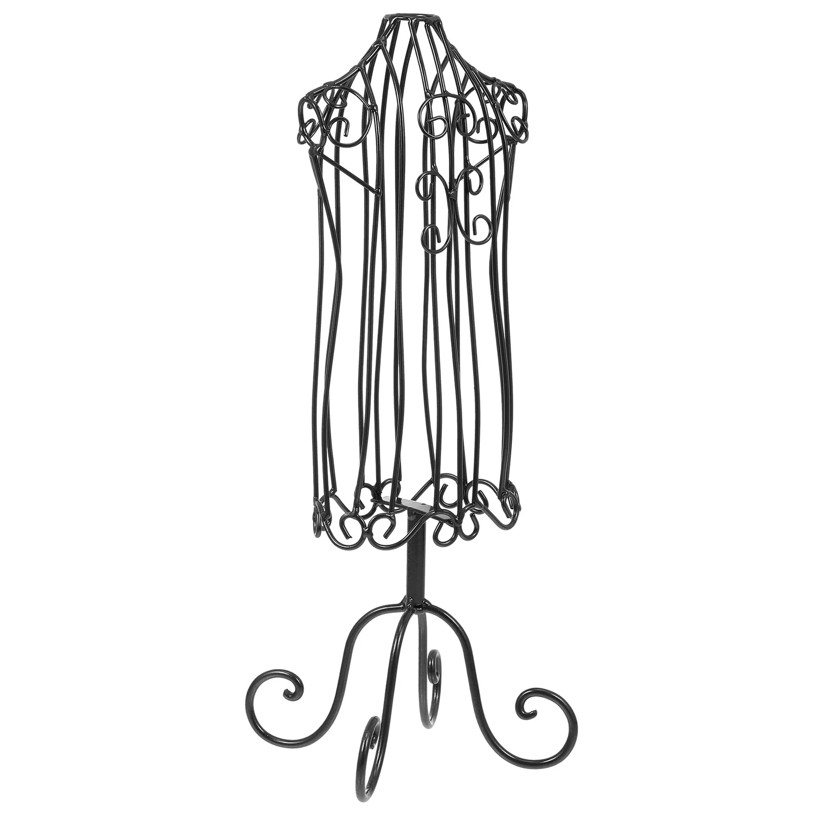 

Pet Hanger Baby Outfit Puppy Clothing Dress Form Coat Hanging Rack Kitten Display Stand Wrought Iron Baby
