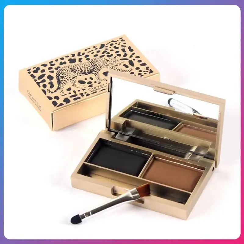 

Leopard Shining Double Color Eyebrow Powder Easy To Color Eyebrow Powder Matte Eyebrow Powder Waterproof Eyebrow Powder