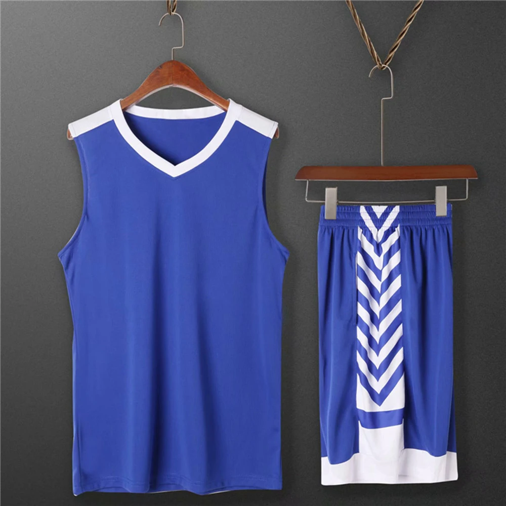 2023 Men Basketball Jersey Set Men and Women Basketball Training Set Quick-Drying Sleeveless Uniform Sportswear Custom Set