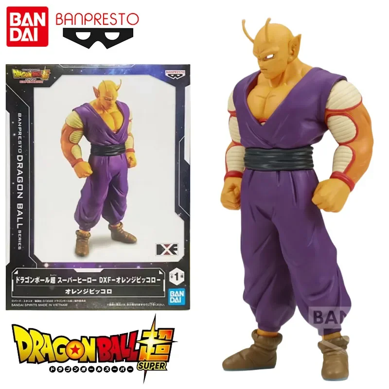 Bandai натуральная Banpresto Dragon Ball супер аниме-фигурка DXF оранжевый Пикколо фигурка
