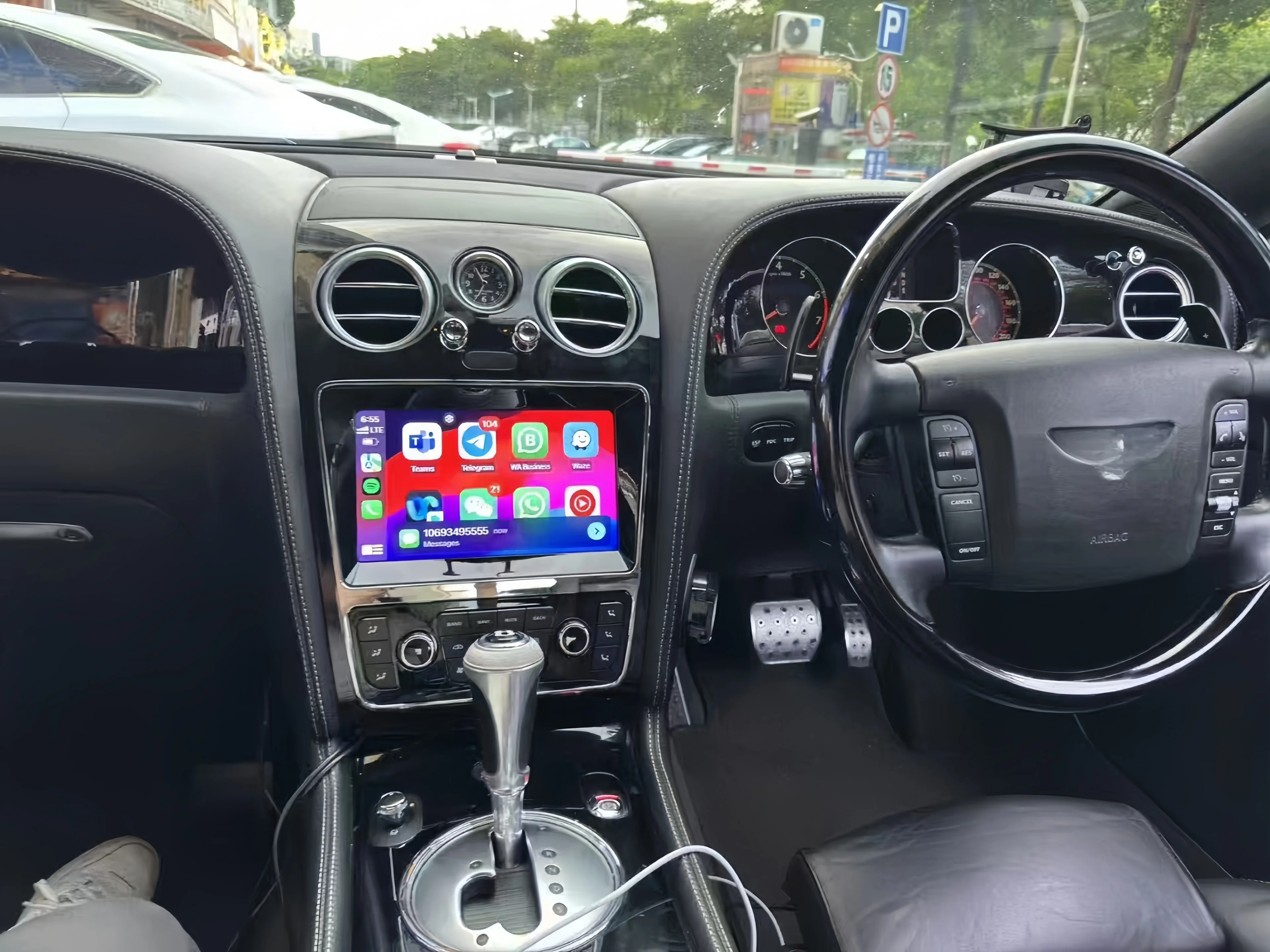 X 9' Android 14 экран Carplay головное устройство для Bentley Continental GT Flying Spur 2005-2019 автомобильный радиоприемник GPS мультимедийный стереоплеер (art.: 3920d2929de92) - 3920d2929de92