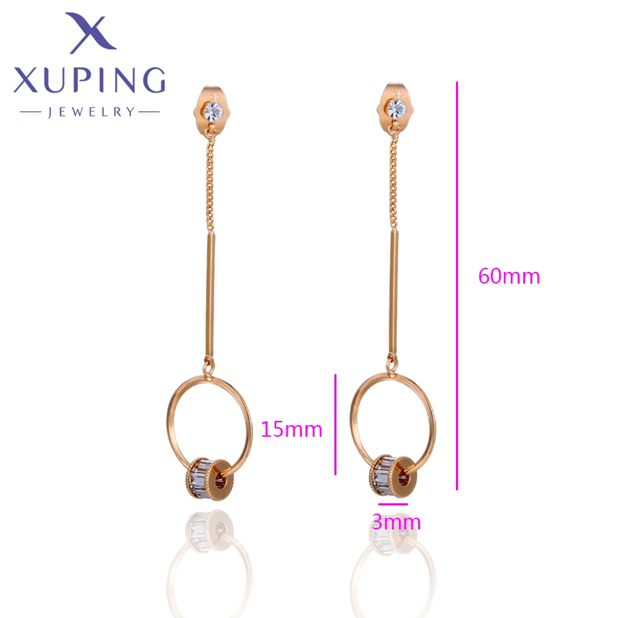 Женские серьги-подвески Xuping