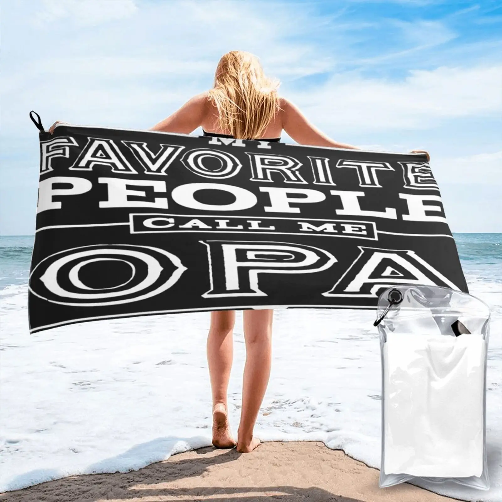 

Мои любимые люди меня зовут Опа, пляжное полотенце для дома, полотенце для рук, пляжное полотенце для ванны и сауны, спа для ванны и сауны