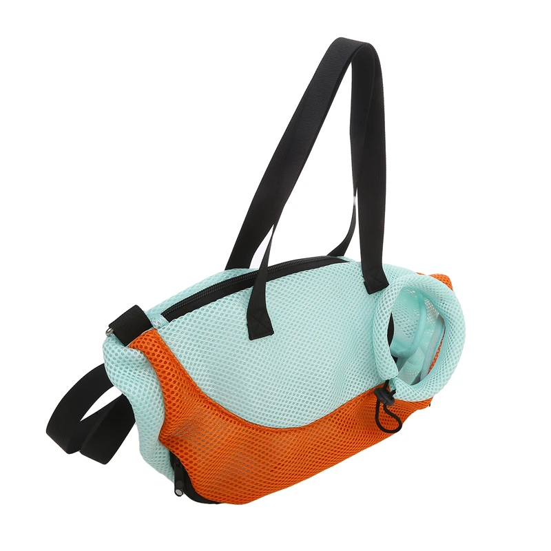 Портативная Пляжная сумка для домашних животных сетчатый Воздухопроницаемый