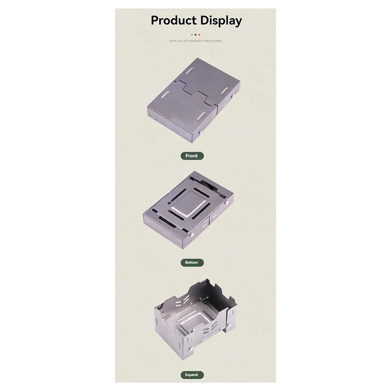 

ABAE-Peninsula Титановая складная спиртовая печь
