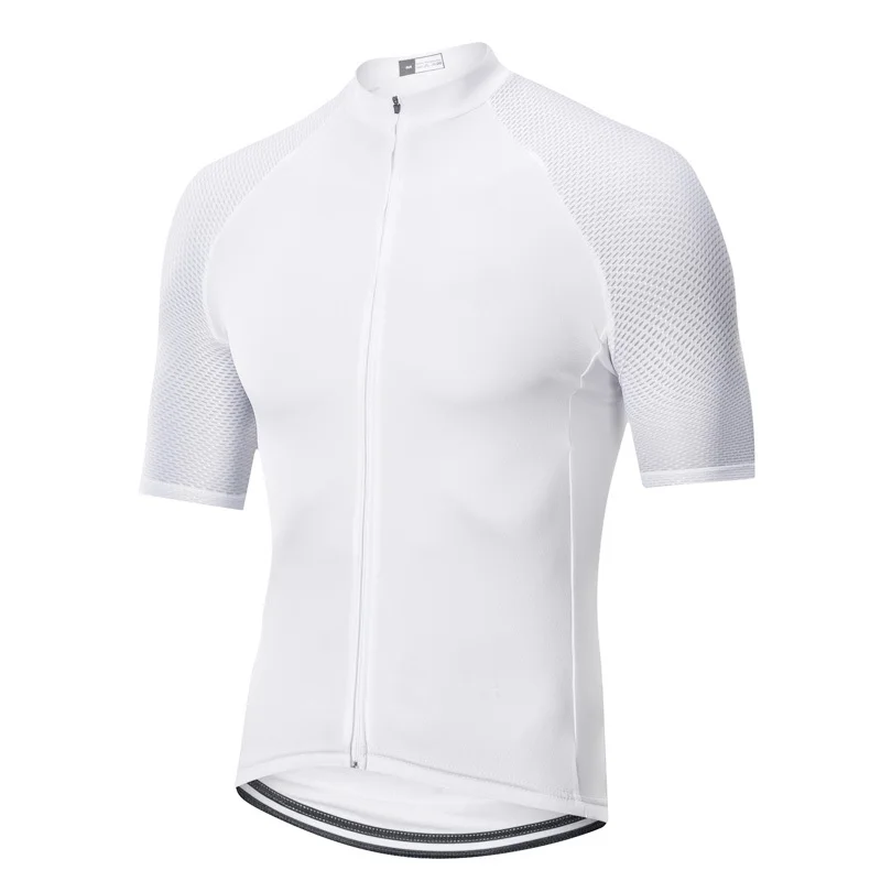

Best Quality SDIG Climber Cycling Jersey For Best Italy MITI Fabric Cycling Jersey Top Quality White Gentleman Cycling Gear