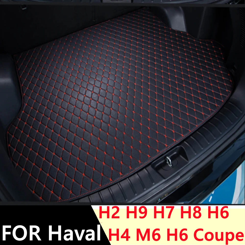 

Car Trunk Mat For Haval H2 H8 H6 H4 M6 H9 H7 H6 Coupe All Weather XPE Rear Cargo Cover Carpet Pad AUTO Tail Parts Boot Liner