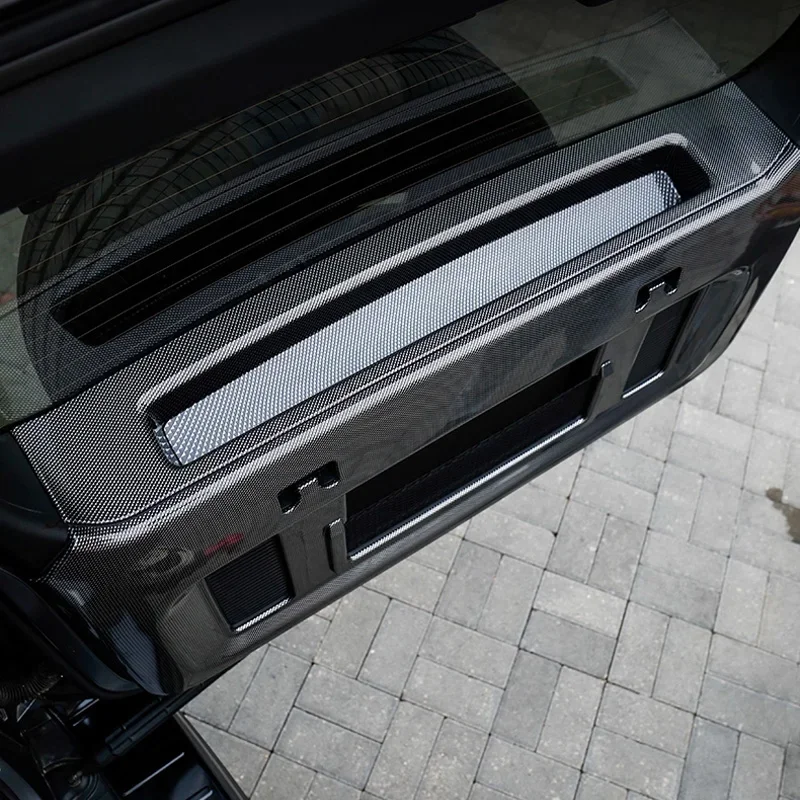 Фото Декоративная панель из АБС-пластика для задней двери Haval H9, хит продаж, аксессуары для интерьера автомобиля №3