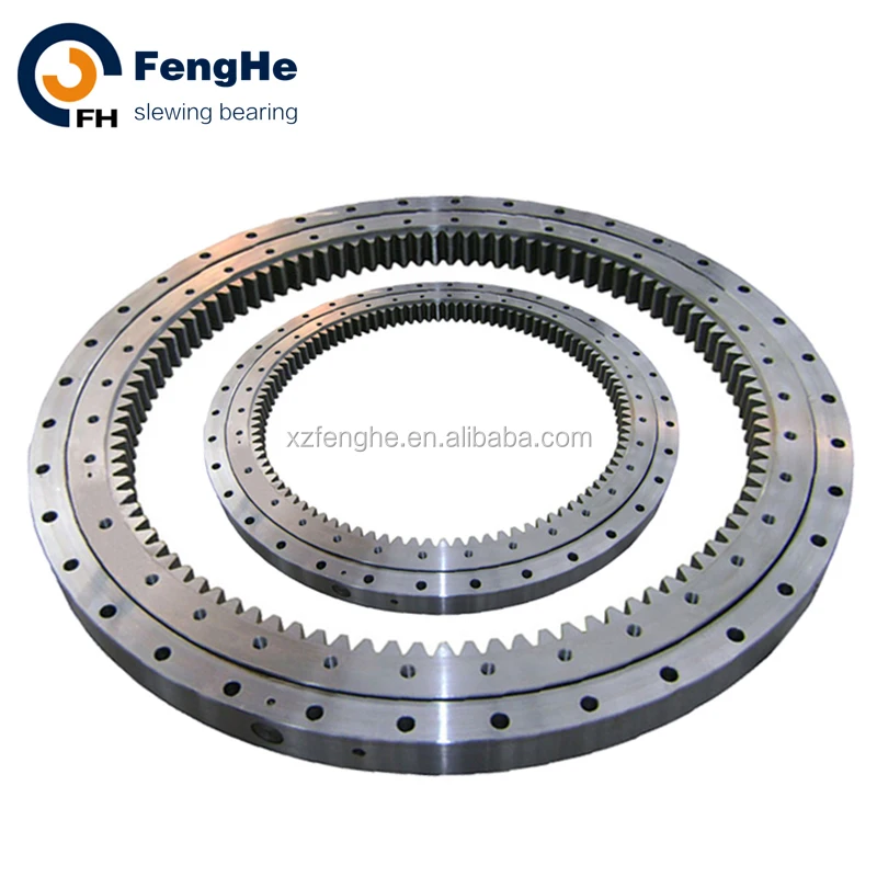 

double row ball slew bearing, slewing ring bearing gear for crane, FH slew rings