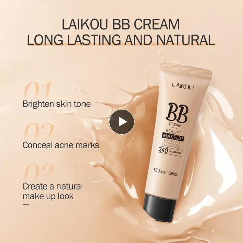 

Foundations Makeup Foundation Concealer 30ml Hydrating 3 Color Bb Cream High Quality Professional Makeup Face Primer Makeup