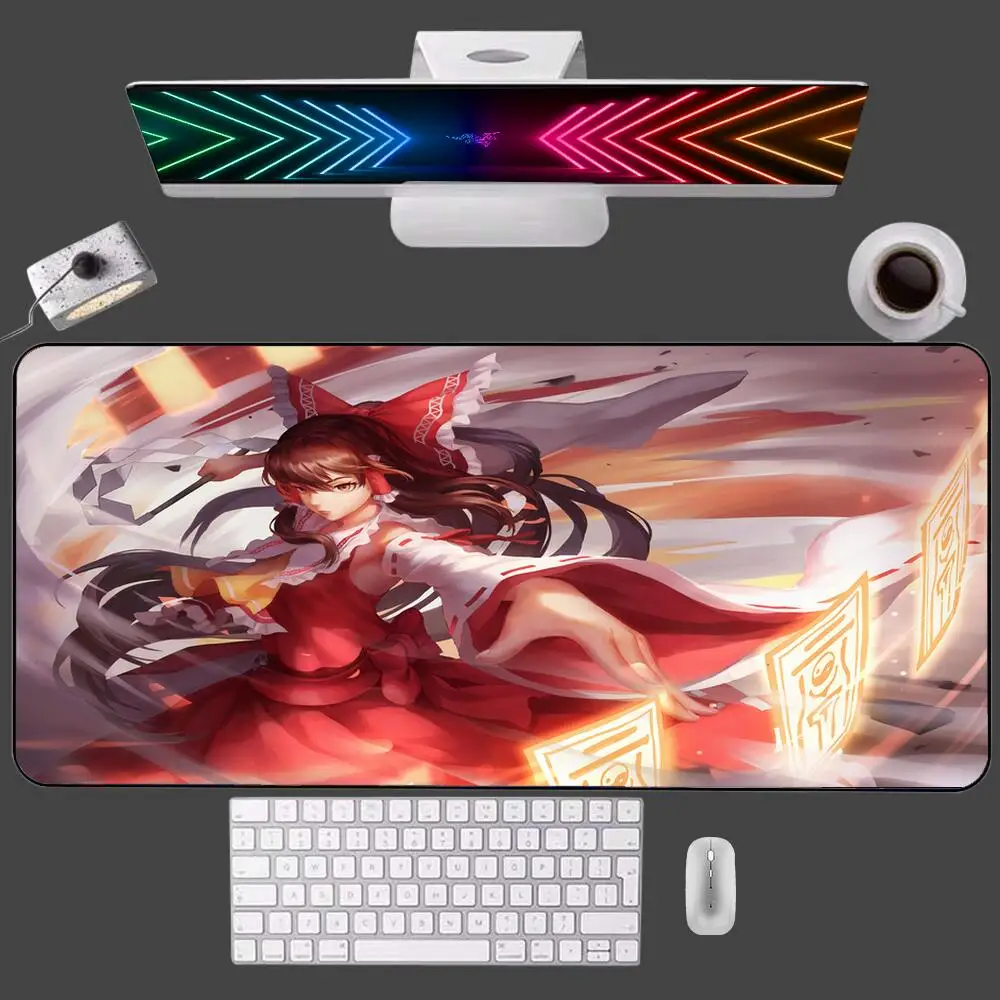 Anime Touhou Large Home Mouse Pad Gaming Accessories Gamer Keyboard Mat Mousepad High Definition Image Printing Desk Mat Carpet