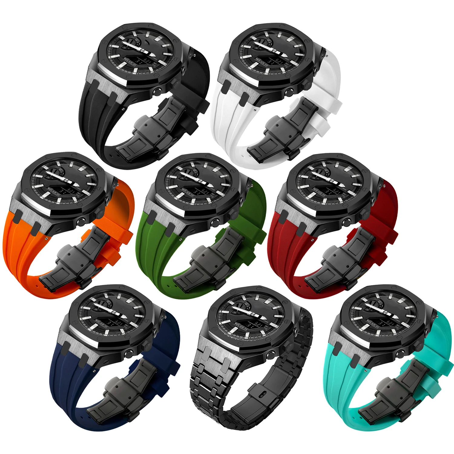 Ремешок из нержавеющей стали для G Chock GMA2100