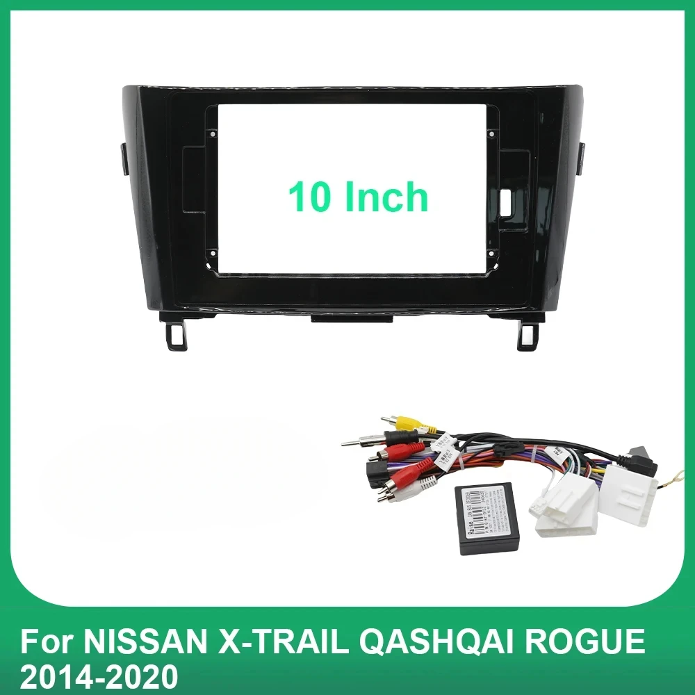 Для 2016 NISSAN QASHQAI/ 2014 X-TRAIL (10 1 дюйма) Автомобильный радиоприемник Fascias Android GPS MP5