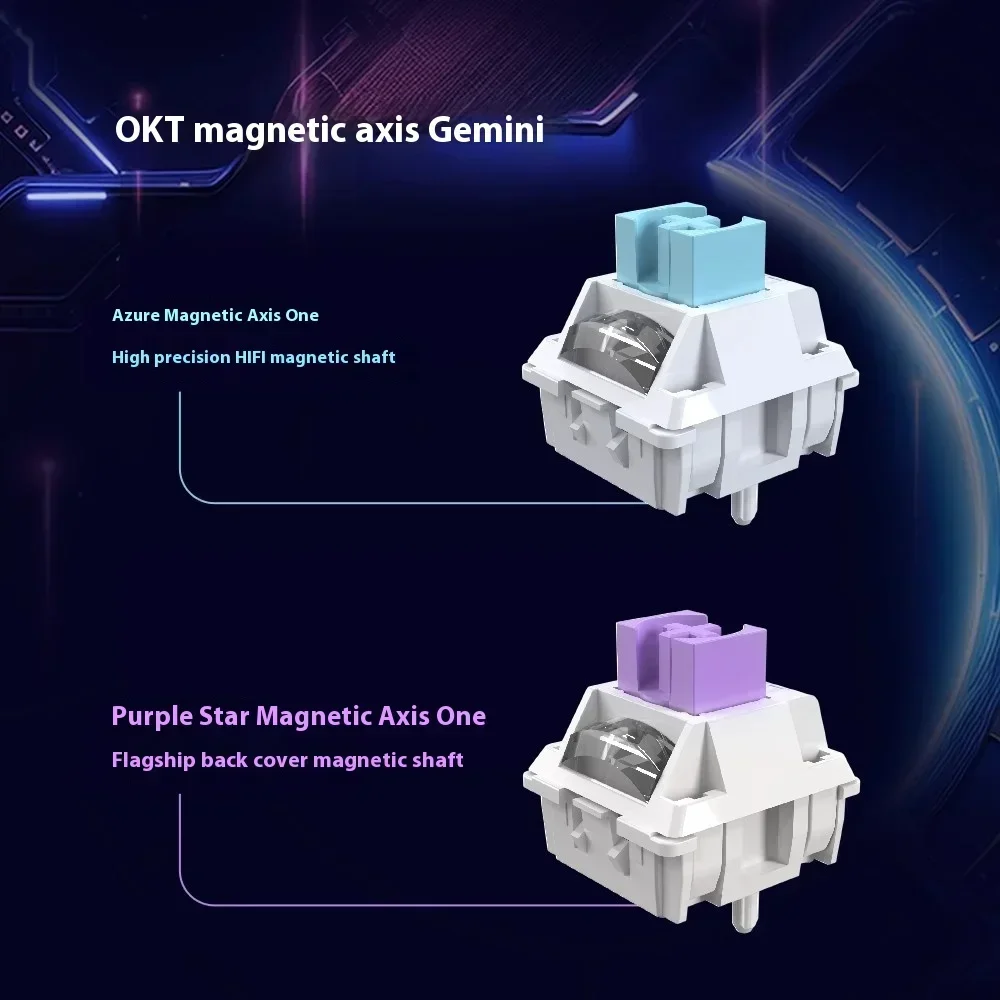 Iyx Mu68 Ultra Hot Swap Rgb Подсветка Mu68Ultra Механическая клавиатура Магнитный переключатель