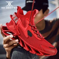 xmbestwe men casual shoes breathable outdoor mesh light sneakers male new popular comfortable casual footwear men shoes