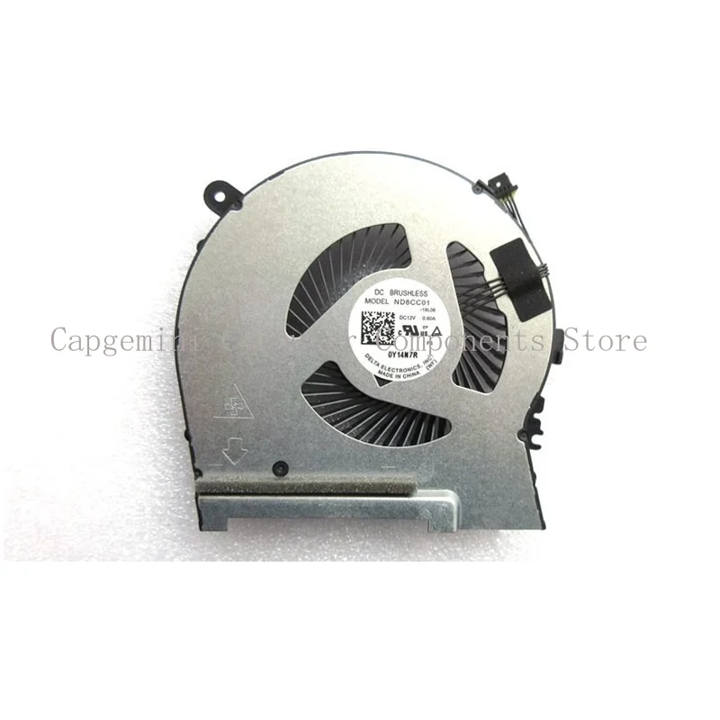 Новый вентилятор охлаждения процессора и графического DC12V для ноутбука HP Omen 15-DH