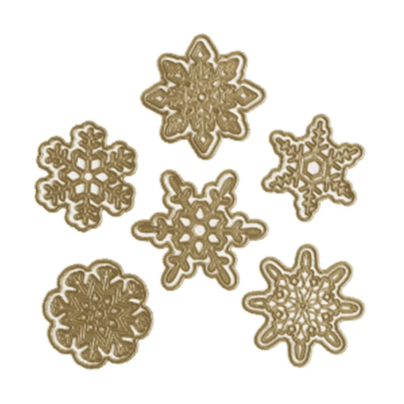 

2022 New Arrival Metal Cutting Dies Decoration For Scrapbooking Craft Diy Album Template Decor Model Christmas Snowflake