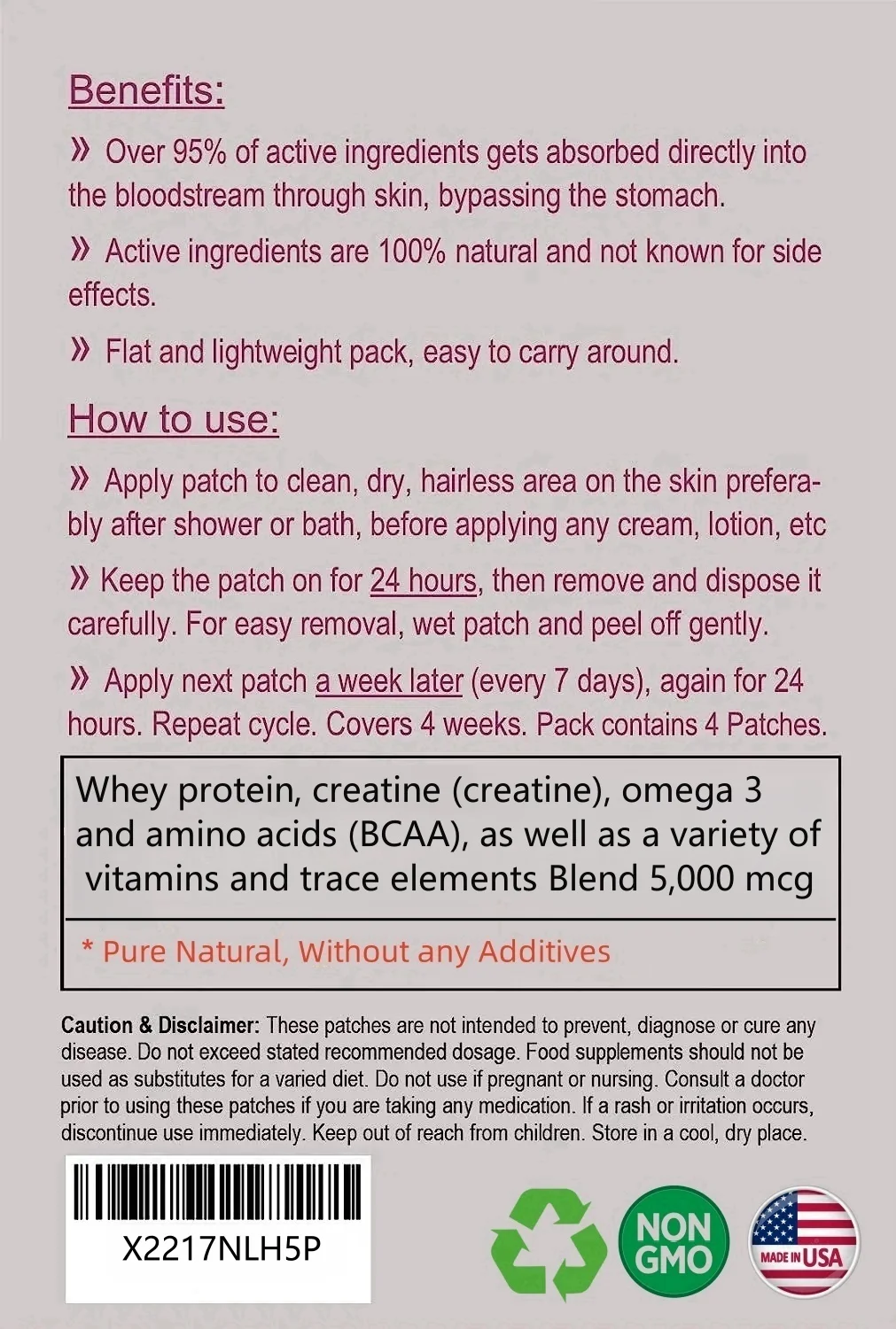 KLXVUYUN насос предварительного усиления для тренировок тестостерон чрезвычайно