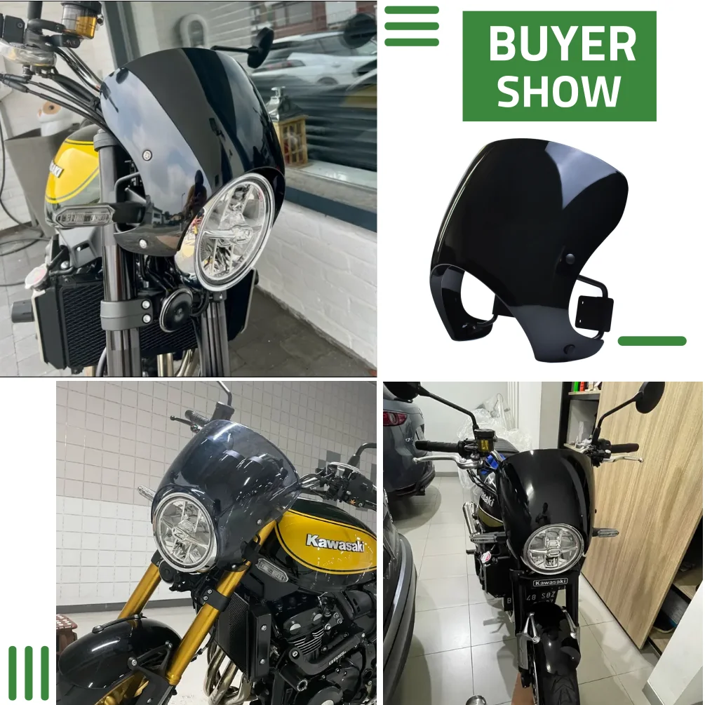 Z900RS передний ветрозащитный экран воздушные дефлекторы для Kawasaki Z900 RS Cafe ABS SE 2018-2024
