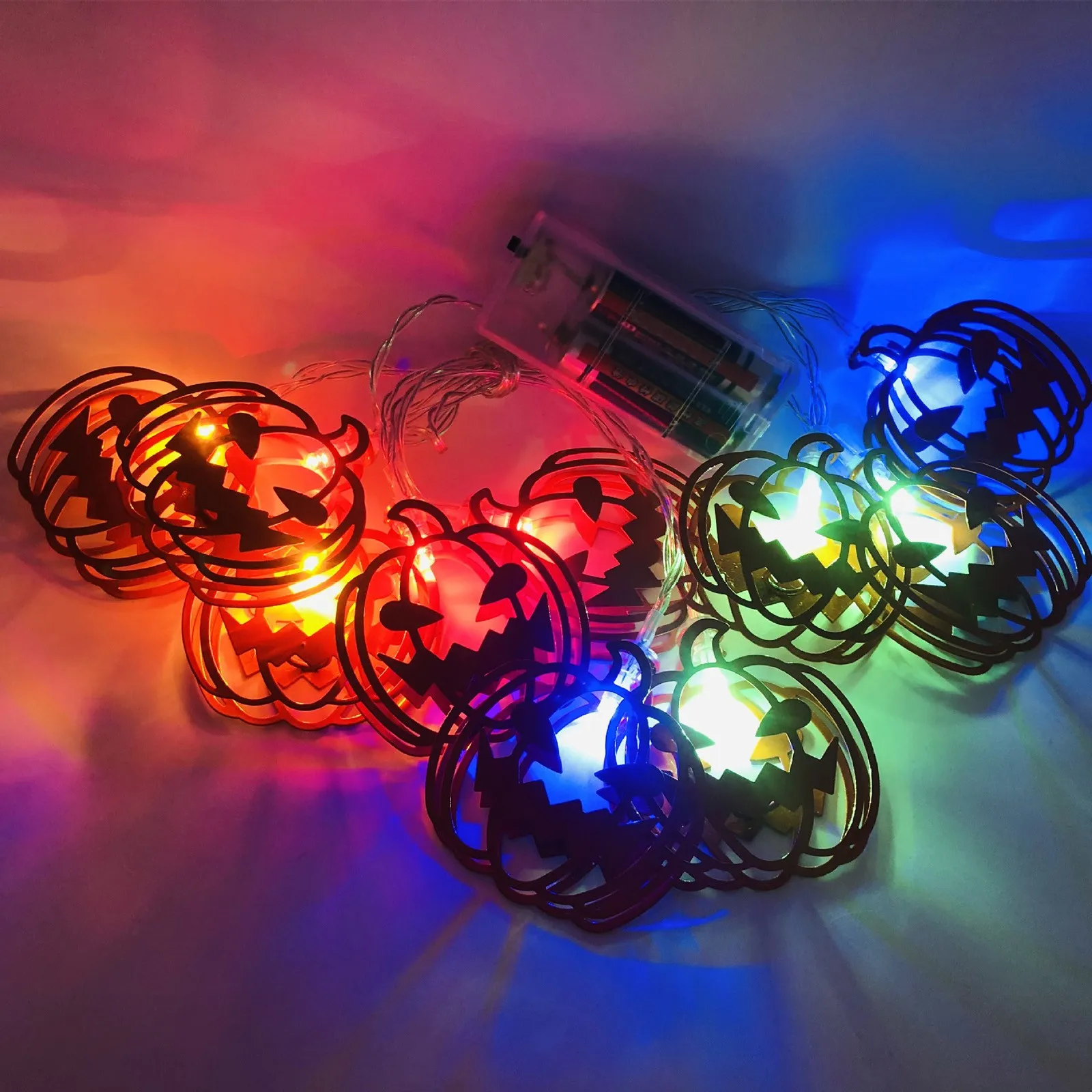 

Led Letters for Wall Halloween Decorative Lights Battery Powered String Lights Led Halloween Lights Waterproof For Backyard