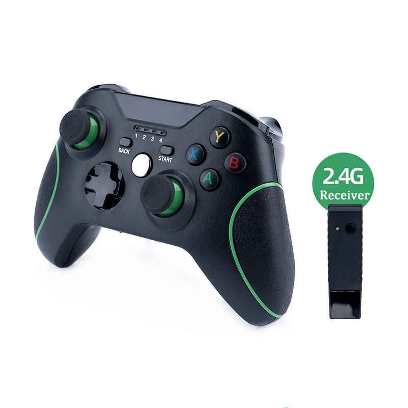 

Gamepad Bluetooth Game Controller Double Motor Vibration 2.4G Wireless Gamepad Applies For Xbox One Gamepads PC Android Phone