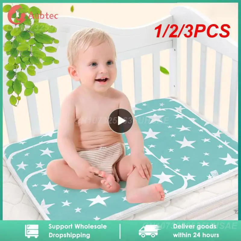 

1/2/3 шт. 50*70 см детский пеленальный коврик, портативный складной моющийся Водонепроницаемый Матрас, Дорожный Коврик, коврики, подушка, многоразовые