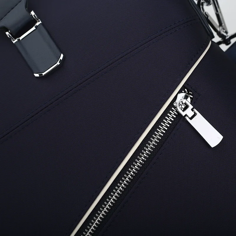 2022 Fashion Men Briefcase High Quality Shoulder Bags Men 14 Inch Laptop Travel Crossbody Bags Male Waterproof Oxford Handbags