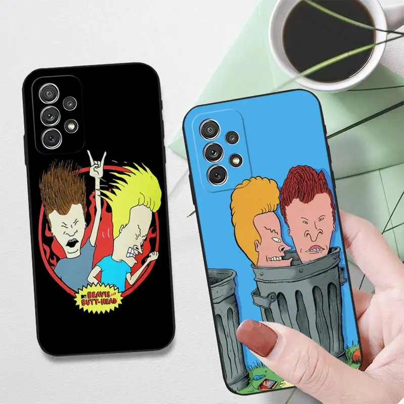 Чехол Beavis и Butthead для телефона Samsung A51 A53 A52 A50 A21 A22 A30 A31 A32 A40 A42 A80 A71 A73 Fundas Coque