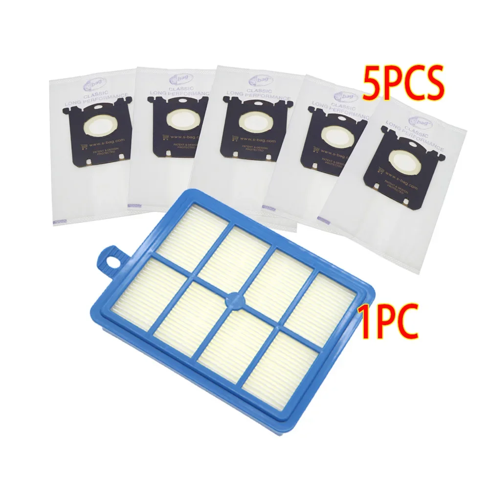 

Сменные мешки для пыли с фильтром Hepa для фильтра пылесоса Electrolux Electrolux Hepa и S-BAG для мешков Philips Aeg