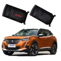 car organizer box for peugeot 2008 2008 ii 2020 2021 central armrest storage container holder tray interior accessories