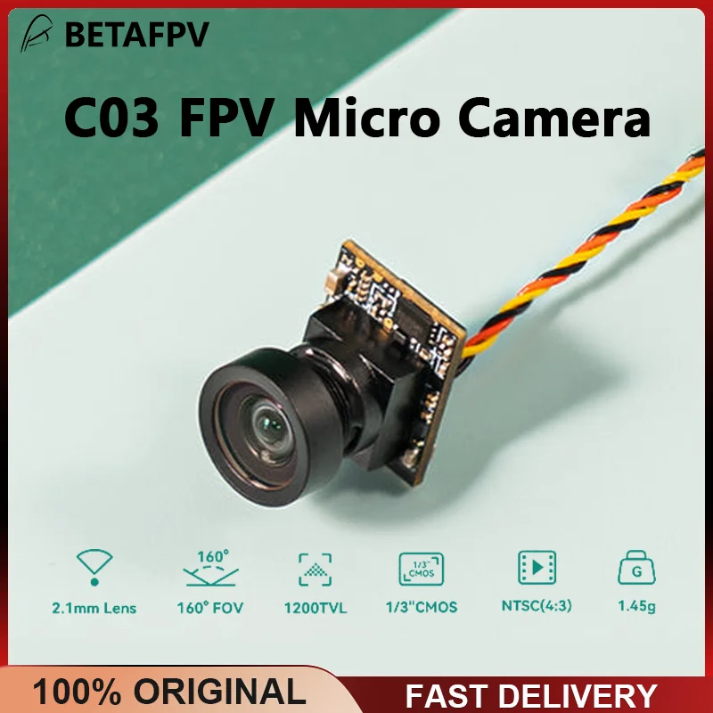 Объектив 2 1 мм 1/3-дюймовый CMOS-сенсор 160 ° для квадрокоптеров FPV