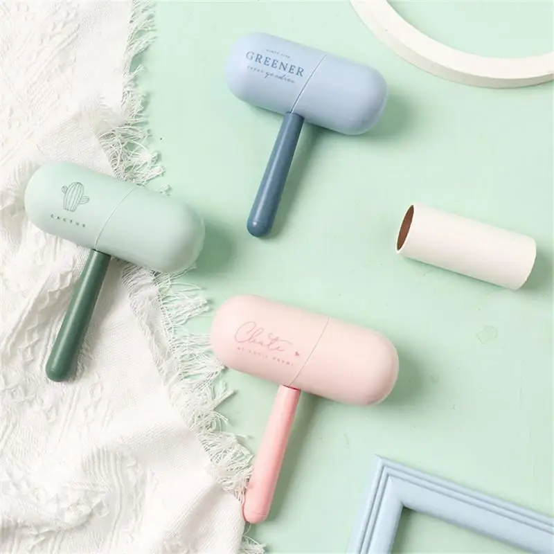

Pet Hair Sticking Roller Tearable Hair Sticking Device Clothing Dust Cover Dust Sticking Device PP ABS Hair Removing Brush