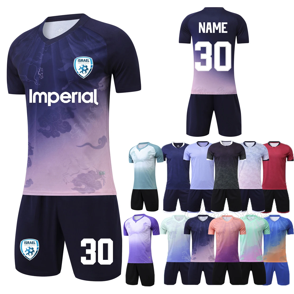 Men Football Uniform 2022 New Kids Soccer Jersey Sport Soccer Shirt Kits Child Tracksuits Sportswear Clothes For Men Sports Kit