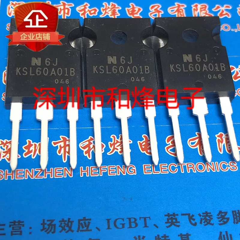 

Original 2pcs/ KSL60A01B TO-247 10V 60A