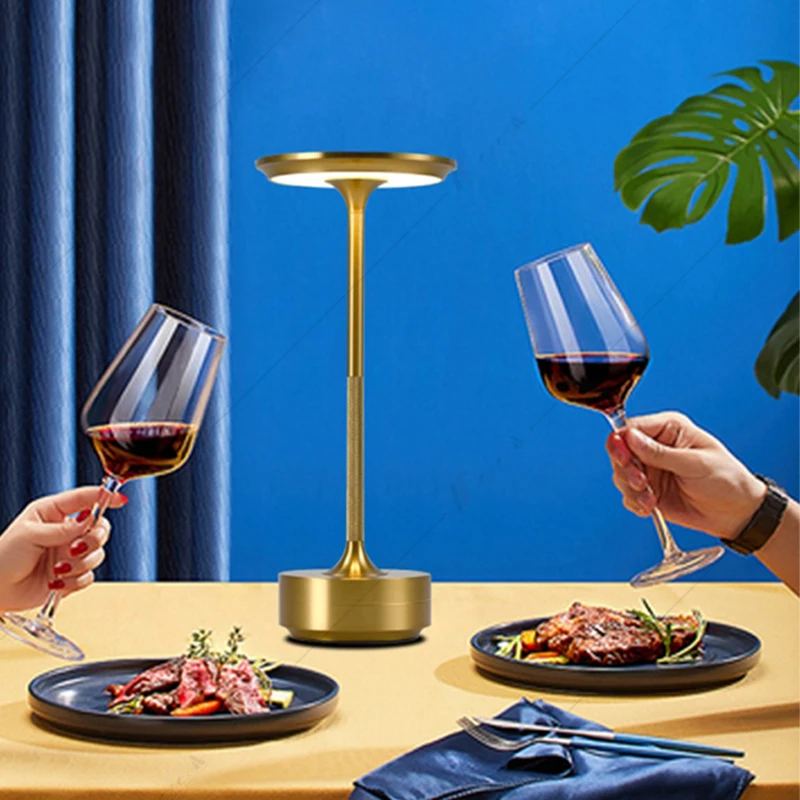 Настольная лампа освещение для ресторана бара настольная с регулировкой яркости
