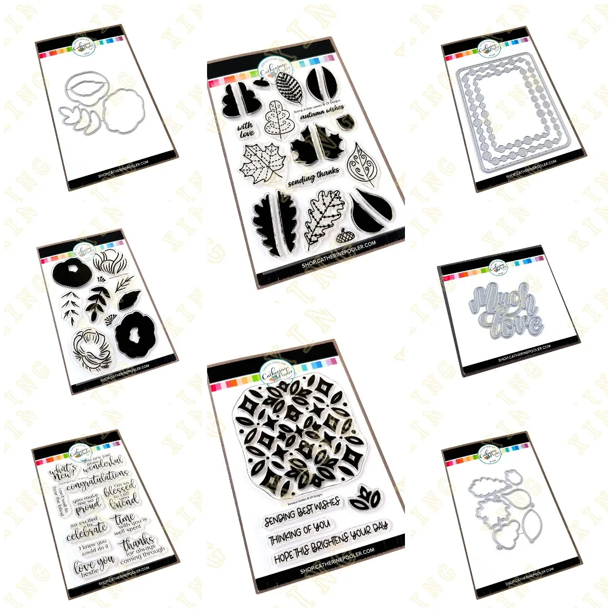 Листья Lotsa в горошек рамка предложения новые металлические штампы украшение для