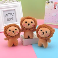 womens backpack keychain for girls keychain child animated keychains plush stuffed animals lion wholesale gifts bag toy pendant