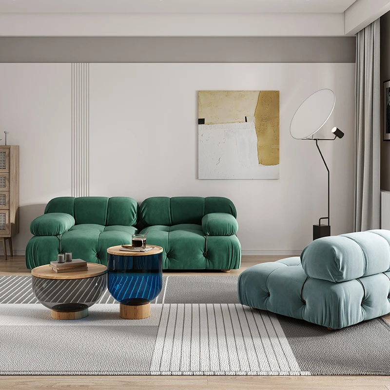 Modern Modular Sofas Loveseats Living Room Furniture Fabric Sofa Set 7 Seater Sectional |