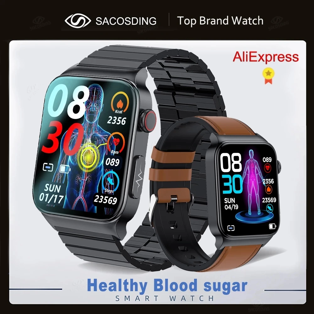 

Smart Watch Bluetooth Call Laser Treatment Of Hypertension Hyperglycemia Hyperlipidemia Heart Rate Healthy Sports Men Smartwatch