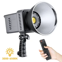 100w led video light photography lighting 3000 6500k 10000lm daylight with remote control for youtube vk photo studio fill lamp