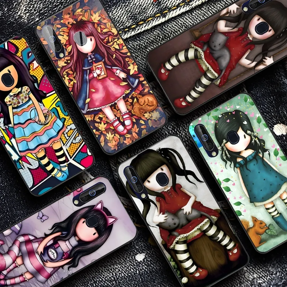 Japan Santoro G-Gorjuss Phone Case For Samsung A 10 11 12 13 20 21 22 30 31 32 40 51 52 53 70 71 72 73 91 Shell