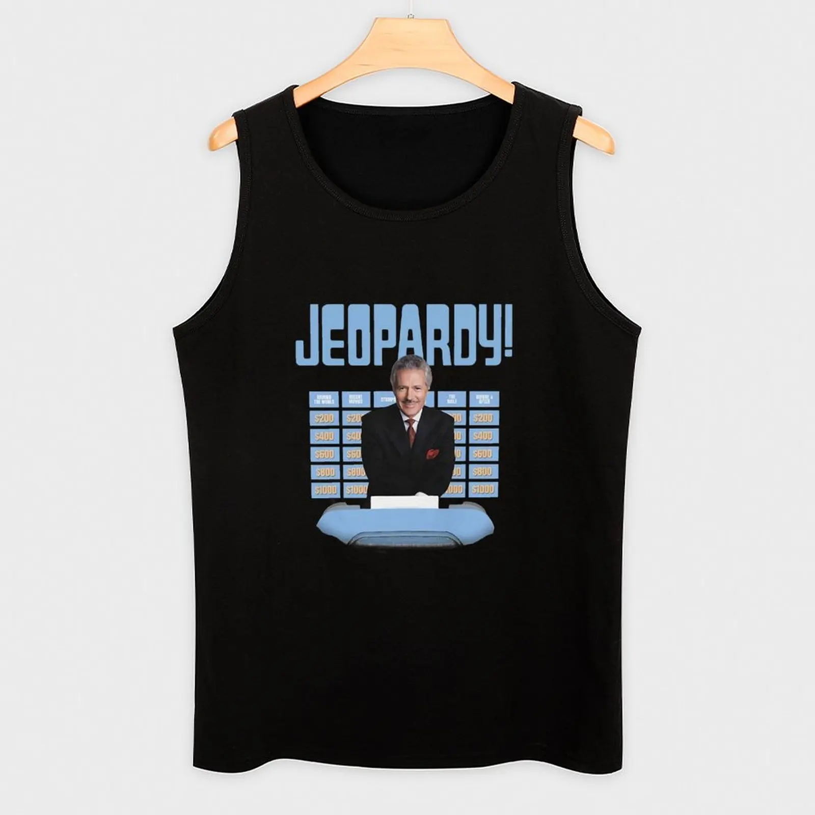 Забавная мужская рубашка Oisi Store New Jeopardy Alex Trebek майка для фитнеса одежда футболка
