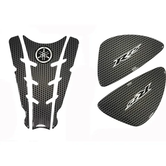 

Prc * Tank Tank Cap Pad Side Pad + stickers Pad Yamaha YZF-R25 002 Carbon Pattern