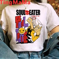 hot japanese anime soul eater t shirt men kawaii summer tops cartoon t shirt funny unisex graphic tees harajuku tshirt male