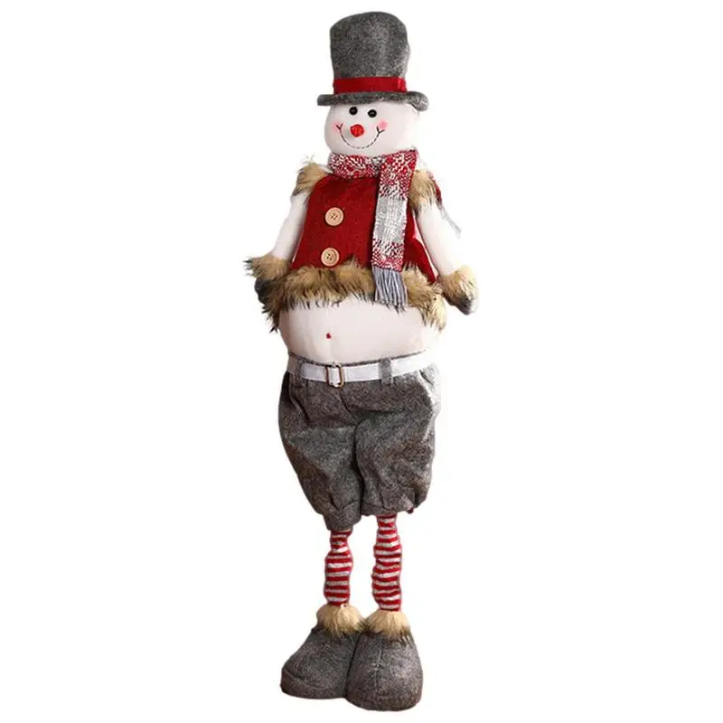 

Christmas Stuffed Animal Toys Christmas Retractable Legs Plush Toy Stuffed Animal Doll Christmas Holiday Party Favors Plush Toys